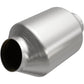 MagnaFlow Carb Compliant SS Univ. Catalytic Converter 8.125in Body L X 5in Body W (2.50 CA Spun) - 5582376
