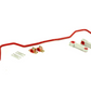 UMI Performance 05-14 Ford Mustang Rear Sway Bar- 22mm Solid CrMo - 1013-R