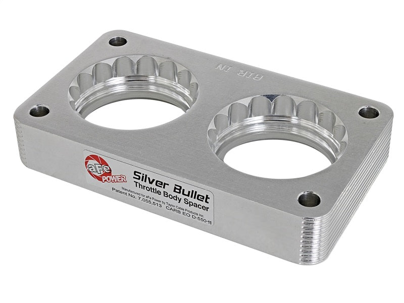 aFe Silver Bullet Throttle Body Spacers TBS Ford Trucks 99-04 V10-6.8L - 46-33005