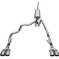 Corsa 2022-2024 Chevrolet Silverado 1500 Cat-Back Dual Rear Exit with Twin 4in Polished Tips - 21238