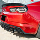 Corsa 2016-2024 Chevrolet Camaro SS / ZL1 Valved Axle-Back Exhaust w/ Black Carbon Fiber Quad Tips - 21789CFBLK