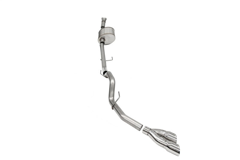 Corsa 2021-2025 Ford F-150 Regular Cab/ 8in Bed 5.0L V8 Xtreme Cat-Back Single Side Exit-Polished - 21145