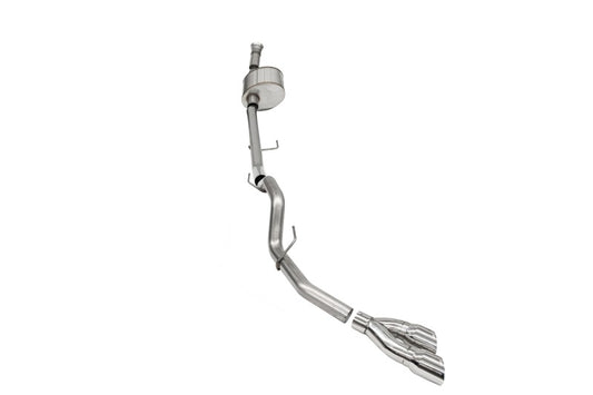 Corsa 2021-2025 Ford F-150 Regular Cab/ 8in Bed 5.0L V8 Xtreme Cat-Back Single Side Exit-Polished - 21145