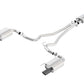 Borla Touring Cat-Back 15 Ford Mustang GT 5.0L V8 MT/AT 2.5in pipe Black 4in tip - 140589BC