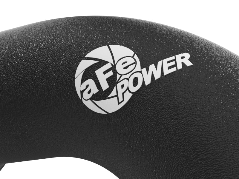 aFe 23-24 Ford F250/F350 Super Duty V8-6.7L BladeRunner 3 In. Aluminum Cold Charge Pipe- BLK - 46-20689-B
