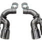 Corsa 2017-2024 Chevy Camaro SS 2.75in Inlet / 4in Outlet Polished Tip Kit (For Corsa Exhaust Only) - 14774