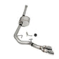 Corsa 2021-2025 Ford F-150 SuperCab/6.5in Bed 5.0L V8 Xtreme Cat-Back Front of Tire Exit-Polished - 21150