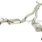 aFe MACHForce XP Exhaust 3in Stainless Stee CB/10-13 Chevy Camaro V8-6.2L (td) (gloss blk tip) - 49-44039-B