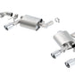 Borla 16 Chevy Camaro SS 6.2L w/ Dual NPP Atak Quad RD RL Tips Dual Exit Rear Section Exhaust - 11925