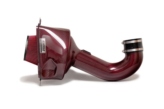 Corsa 2014-19 Chevrolet Corvette C7 6.2L V8 Red Carbon Fiber Air Intake (Does Not Fit Z06/ZR1) - 44002D-R