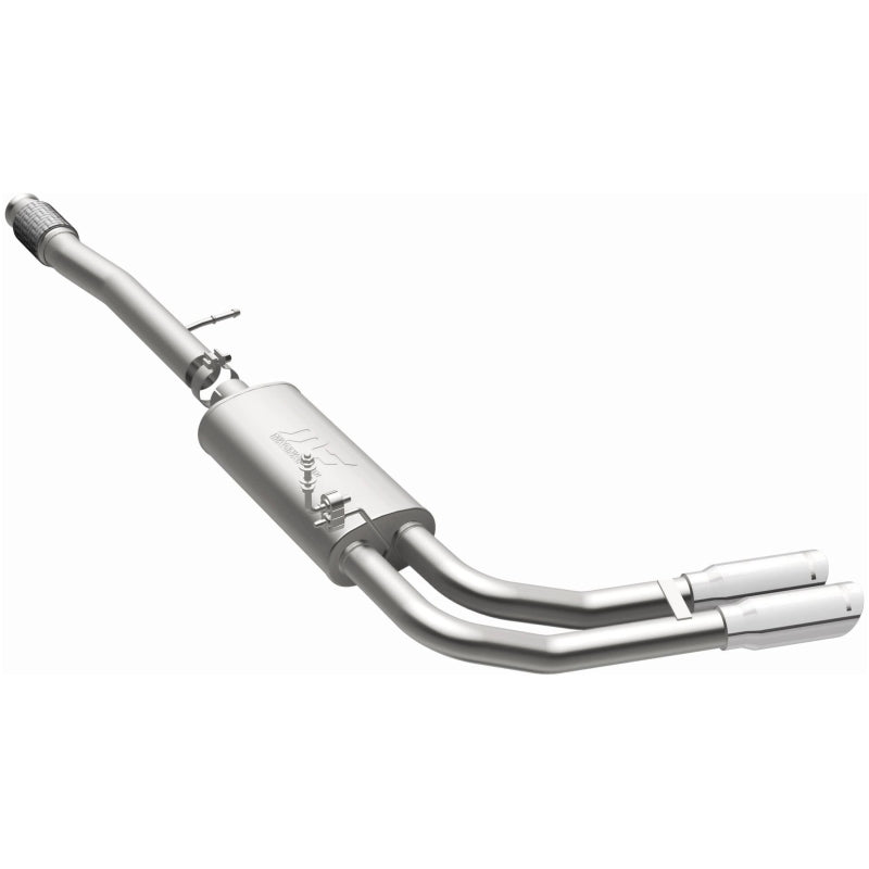 Magnaflow 14 Chev Silverado V8 5.3L CC/EC Dual Same Side Before P/S Tire Exit SS Cat Back Perf Exh - 15270