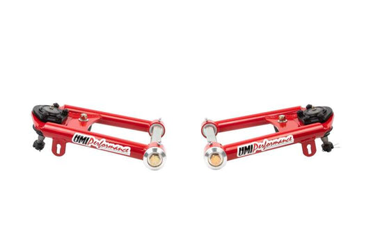 UMI Performance 73-87 GM C10 Street Performance Upper Control Arms - Red - 6433-R