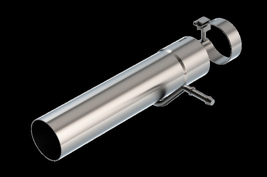 Borla 20-22 Chevrolet/GMC Silverado/Sierra 6.6L T-304 Stainless Steel Extension Pipe - Brushed - 60713