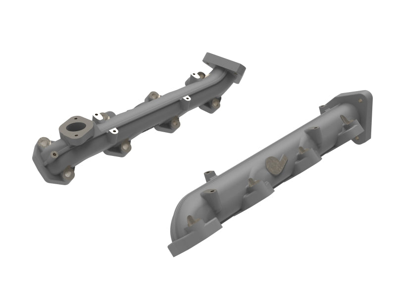 aFe BladeRunner Ported Ductile Iron Exhaust Manifold Ford Diesel Trucks 11-14 V8-6.7L (td) - 46-40174