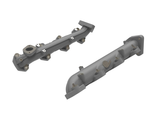 aFe BladeRunner Ported Ductile Iron Exhaust Manifold Ford Diesel Trucks 11-14 V8-6.7L (td) - 46-40174
