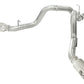 aFe MachForce XP Exhaust 4inch DP-Back All SS 2011-14 GM Diesel Trucks V8-6.6L LML Polished - 49-44043-P