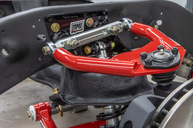 UMI Performance 73-87 GM C10 CornerMax A-Arm Kit - Red - 643546-R