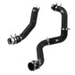 aFe 2024 GM Diesel Trucks V8 6.6L L5P BladeRunner Aluminum 3in Hot & 3.5in Cold Charge Pipe - Black - 46-20704-B