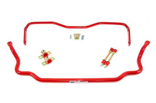UMI Performance 78-88 GM G-Body Solid Front & Rear Sway Bar Kit - 303534-R