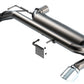 Borla 21-22 Ford Bronco 2.3L 4WD Touring Axle Back Exhaust w/ Bright Chrome Tips - 11973