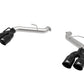 aFe POWER MACH Force-Xp 3in Axle-Back Exhaust 16-20 Chevrolet Camaro SS V8 6.2L w/o Mufflers - Black - 49-44119NM-B