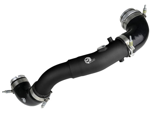 aFe 2020 Toyota Supra 3.0L 3in Black Intercooler Tube - Hot - 46-20398-B