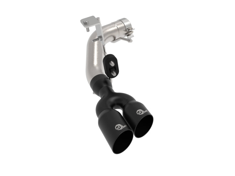 aFe Rebel Series 3in 304 SS Axle-Back Exhaust Side Exit w/ Black Tips 19 Ford Ranger L4-2.3L (t) - 49-33110-B
