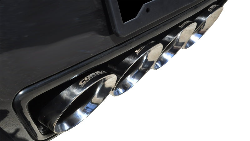Corsa 2015+ Chevrolet Corvette C7 Z06 2.75in Dual Rear Xtreme Cat-Back Exhaust w/ Quad Polis - 14766CB