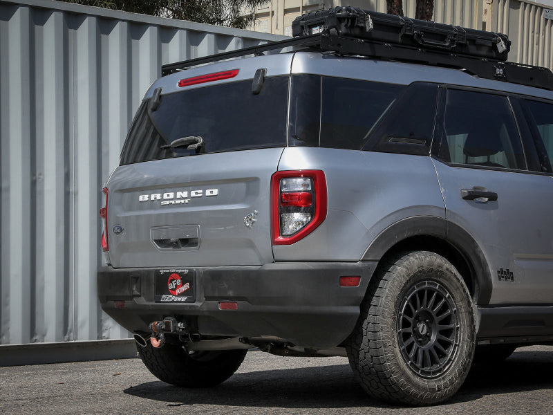 aFe Ford Bronco Sport 21-22 L3-1.5L (t)/L4-2.0L (t) Vulcan Axle-Back Exhaust System- Polished Tips - 49-33141-P