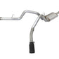 aFe MACHForce XP Exhaust 3in SS Dual Side Exit CB w/ Black Tips 2015 Ford F150 5.0L V8 CC/SB EC/LB - 49-43074-B