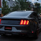 Corsa 2015-2017 Ford Mustang GT 5.0 3in Cat Back Exhaust Black Dual Tips (Sport) - 14332BLK
