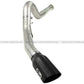 aFe MACHForce XP 5in DPF-Back Stainless Steel Exhaust , Blk, Ford Diesel Trucks 11-14 V8-6.7L td - 49-43055-B