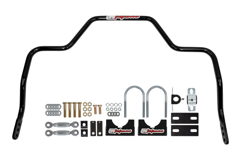 UMI Performance 15-24 Ford F-150 1in Solid Rear Sway Bar - Black - 6580-B