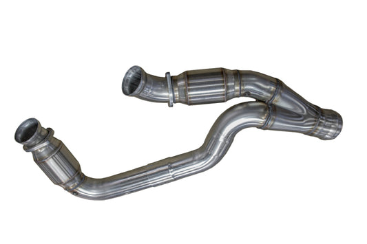 Kooks 2019+ GM 1500 Series Truck 6.2L 3in x OEM Outlet Catted SS Y Pipe Kooks HDR Req - 28633200