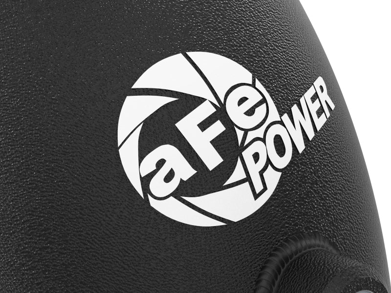 aFe 20-23 GM Diesel Trucks V8 6.6L L5P BladeRunner 3.5in Aluminum Cold Charge Pipe - Black - 46-20449-B
