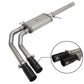 aFe Rebel Series CB 3in Middle Side Exit SS Exht w/ Black Tips 09-16 Chevy Silverado/GMC Sierra 1500 - 49-44062-B