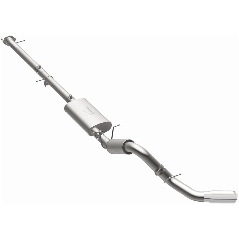 MagnaFlow 2022+ GM 2500/3500HD 6.6L Gas Single Passenger Side Rear Exit Cat-Back Exhaust - 19524