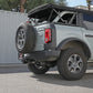aFe Vulcan 3in 304 SS Axle-Back Exhaust 2021 Ford Bronco L4-2.3L (t)/V6-2.7L (tt) w/ Black Tips - 49-33137-B
