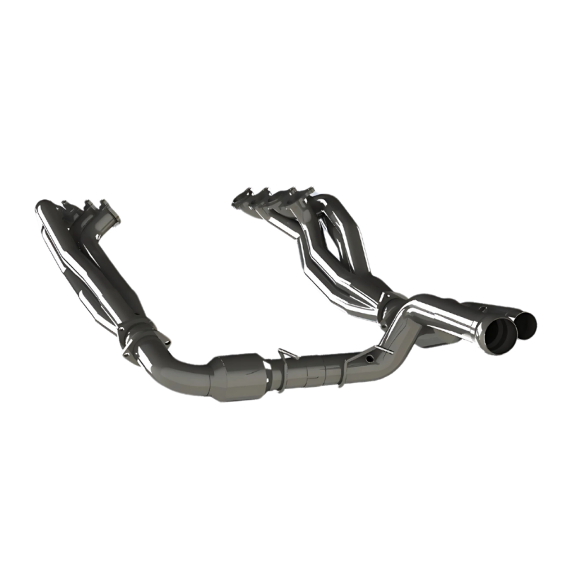 Kooks Headers 2022+ Ford F-150 Raptor R 5.2L 4V. 2in Header and H.O. Green Catted Conn. - 1372H640