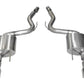 Corsa 2015-2017 Ford Mustang GT 5.0 3in Axle Back Exhaust Polish Dual 4.5in Tip Sport - 14326