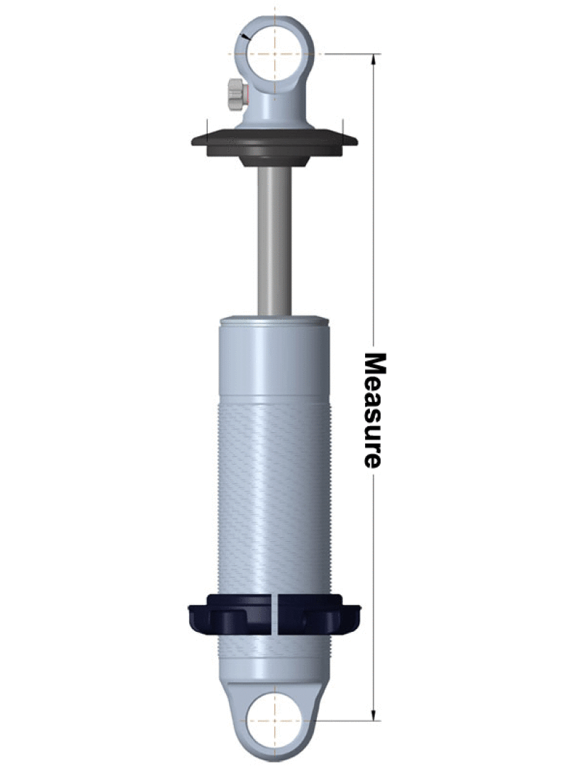 Ridetech 99-06 Chevy Silverado Rear TQ Series CoilOvers for use with Wishbone System - 11386511