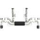 aFe MACH Force-Xp 3in to 2-1/2in 304SS Cat-Back (No NPP) 2020 Chevy Corvette (C8) 6.2L - Carbon Tip - 49-34127-C