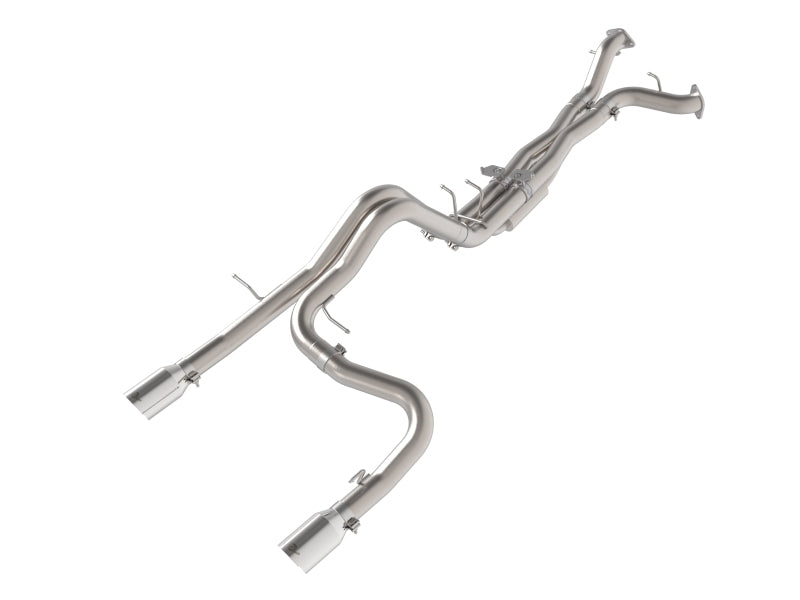 aFe 22-26 Ford Bronco V6 3.0L (tt) Vulcan Series 3in 304SS Cat-Back Exhaust System w/ Polished Tips - 49-33154-P