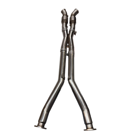 Kooks 97-04 Chevy Corvette 3in. x 2-1/2in. SS Catted X-Pipe - 21503201
