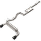 aFe Vulcan 3in 304 SS Cat-Back Exhaust 2021 Ford Bronco L4-2.3L (t)/V6-2.7L (tt) w/ Black Tips - 49-33138-B