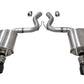 Corsa 2018-2023 Ford Mustang GT Fastback 5.0L 3in Sport Axle-Back Exhaust w/ 4in Black Tips - 21002BLK