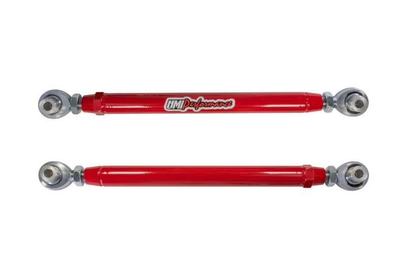 UMI Performance 16-24 Chevrolet Camaro Alignment Toe Arm - Red - 2545-R