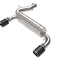 aFe Vulcan 3in 304 SS Axle-Back Exhaust 2021 Ford Bronco L4-2.3L (t)/V6-2.7L (tt) w/ Carbon Tips - 49-33137-C