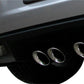 Corsa 2005-2007 Chevrolet Corvette C6 6.0L V8 Polished Sport Axle-Back Exhaust - 14169