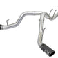 aFe ATLAS 4in DPF-Back Alum Steel Exhaust System w/Black Tip 2017 Ford Diesel Trucks V8-6.7L (td) - 49-03092-B